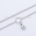 2.6mm 30" newly stainless steel floating locket chain, fashion pendant necklace chains